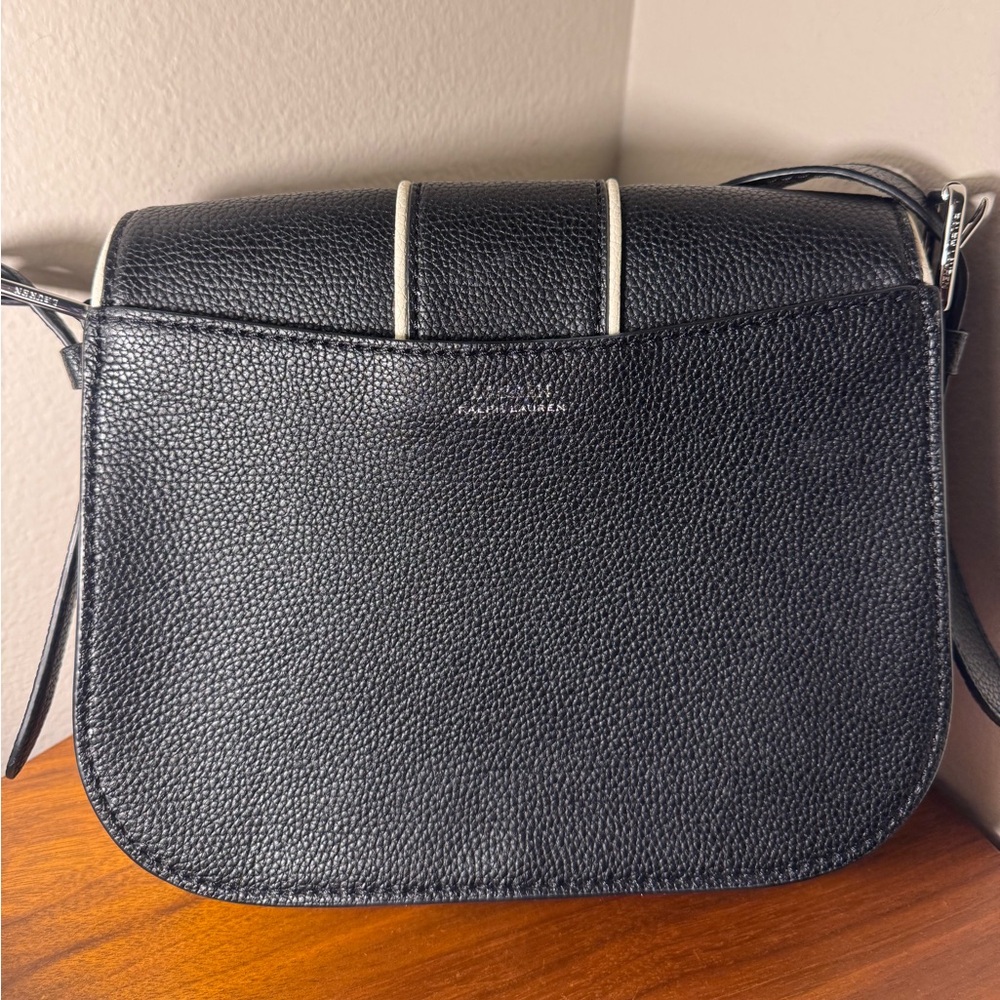 Ralph Lauren Addie Leather Crossbody Bag - Picture 7 of 12